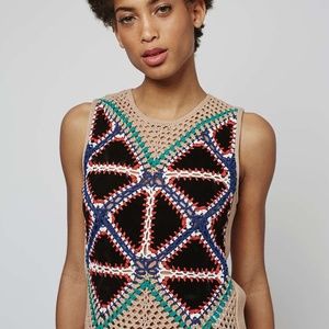 Suede Patch Festival Vest